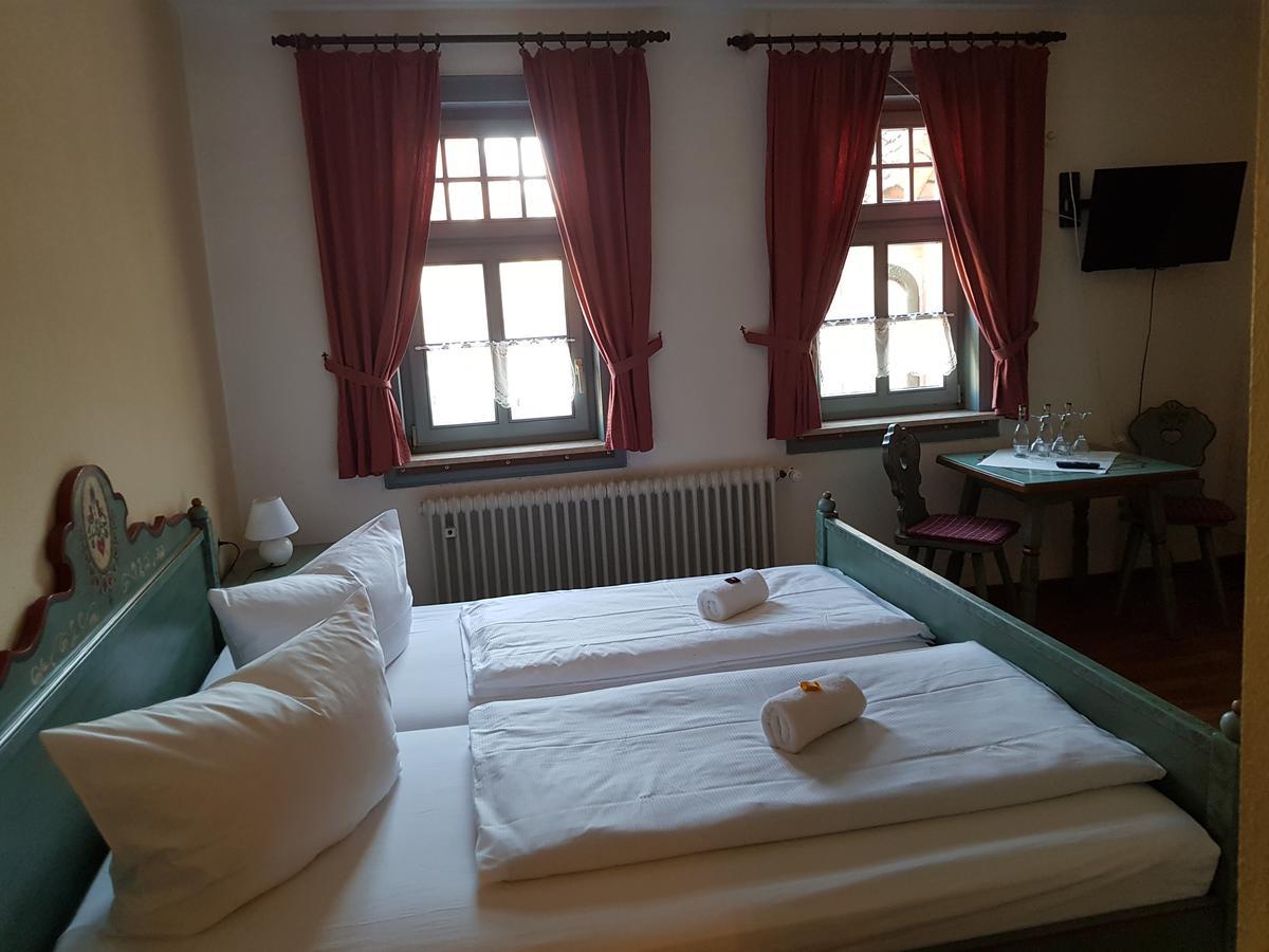 Hotel Krone Post Gersfeld Bagian luar foto