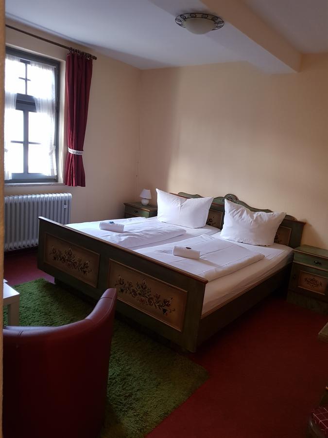 Hotel Krone Post Gersfeld Bagian luar foto